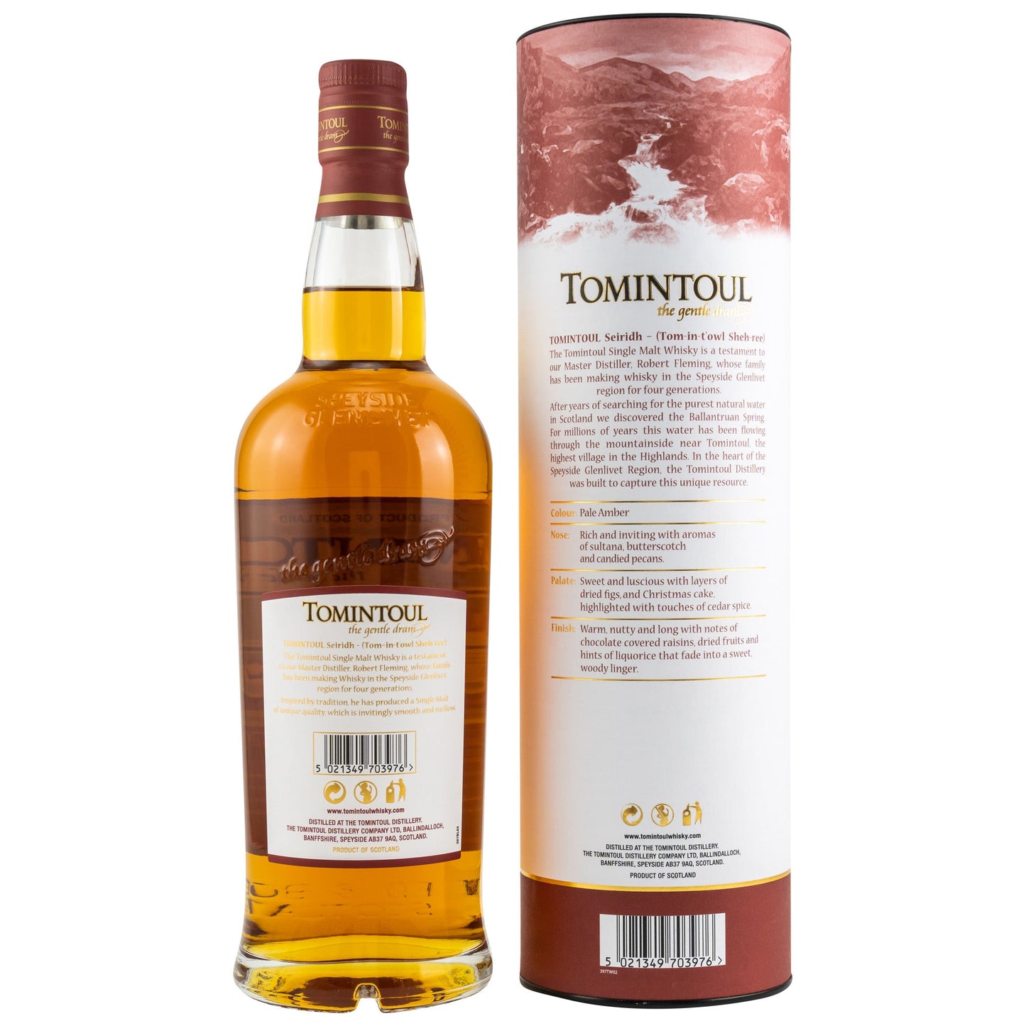 Tomintoul | Seiridh | Oloroso Sherry Finish | 40%GET A BOTTLE