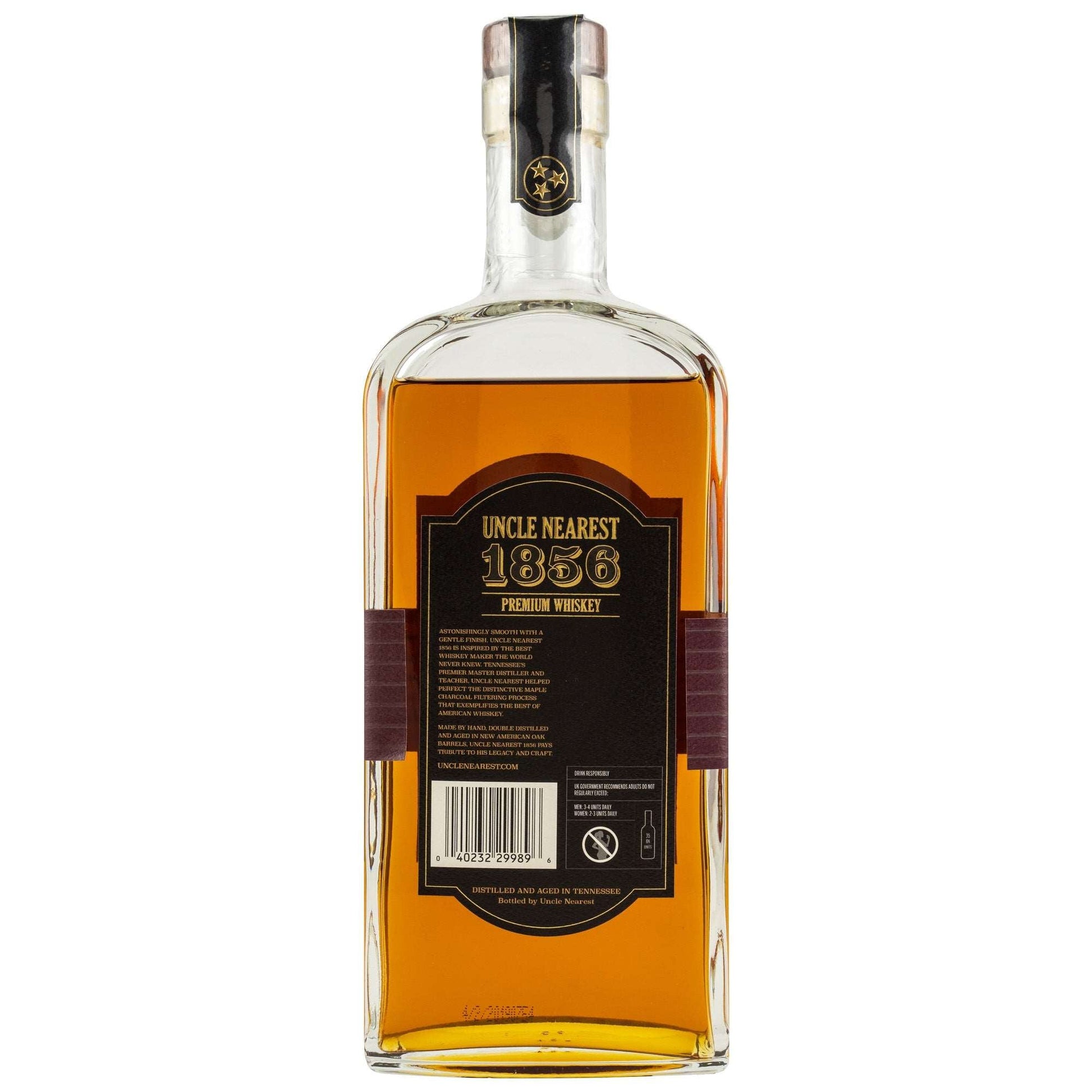 Uncle Nearest | 1856 | 100 Proof | Premium Tennessee Whiskey | 0,7l | 50%GET A BOTTLE