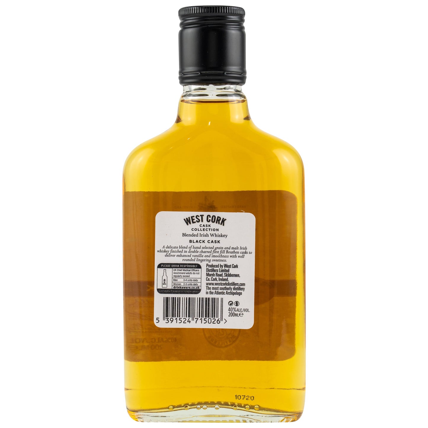 West Cork | Black Cask | Blended Irish Whiskey | 0,2l | 40%GET A BOTTLE