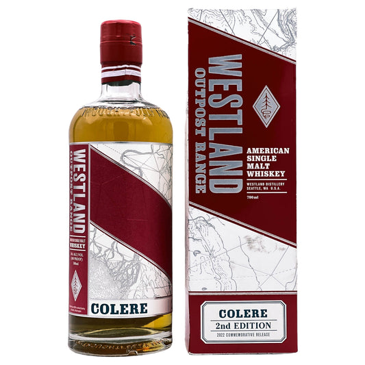 Westland | Colere | 2nd Edition | 2022 Release | American Single Malt Whiskey | 0,7l | 50%GET A BOTTLE