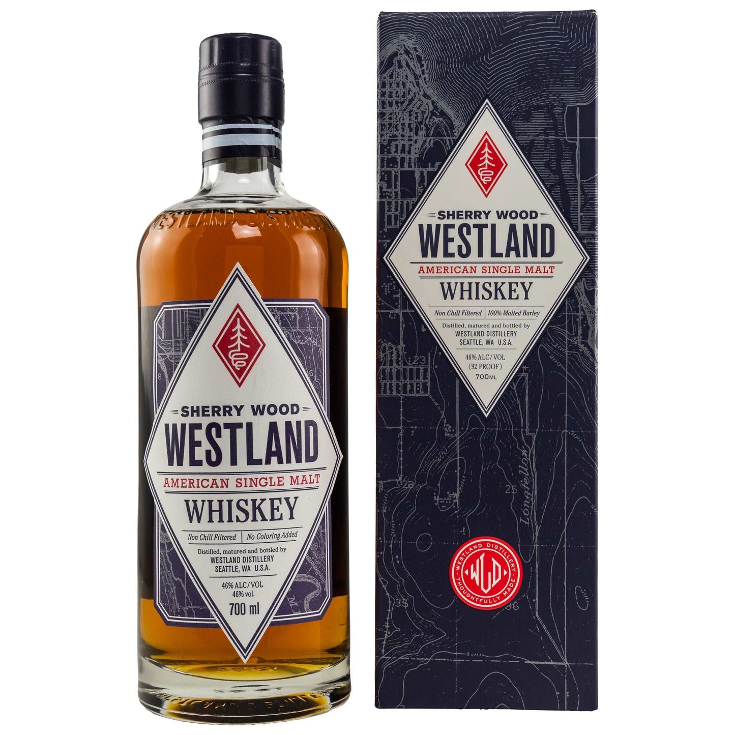 Westland Sherry Wood American Single Malt Whiskey | 0,7l | 46%GET A BOTTLE
