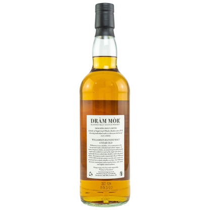 Williamson | 6 Jahre | Dram Mor | Bourbon Hogshead #316 | Blended Malt Scotch Whisky | 0,7l | 56,4%GET A BOTTLE