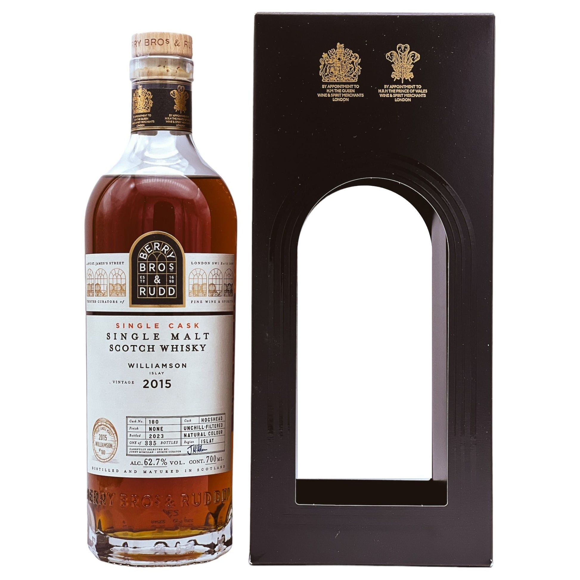 Williamson | Single Cask #180 | 2015/2023 | Berry Bros and Rudd | 62,7%GET A BOTTLE