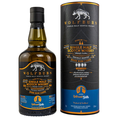 Wolfburn | 7 Jahre | 2015/2022 | Dark Rum Casks | Vibrant Stills | Limited Release | 0,7l | 50%GET A BOTTLE