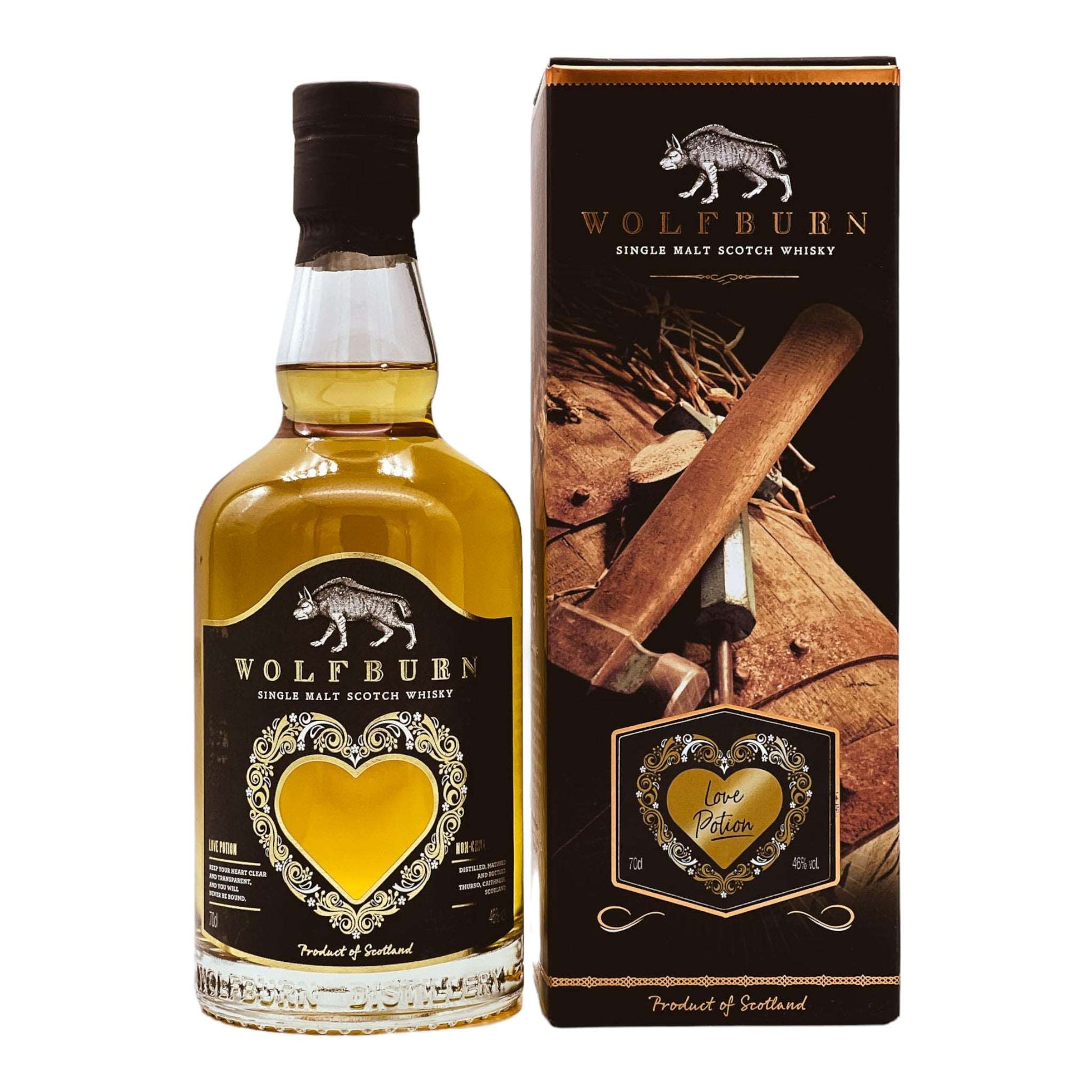 Wolfburn | Love Potion | Valentines Edition 2022 | 0,7l | 46%GET A BOTTLE